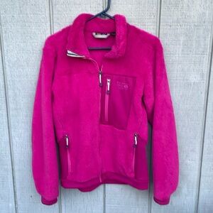 Mountain Hardwear Pink Fleece Teddy Jacket